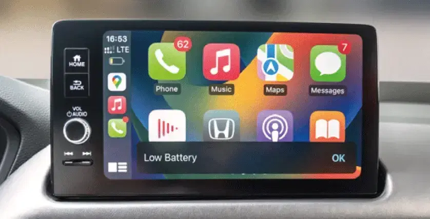 9” Full Color Display Audio