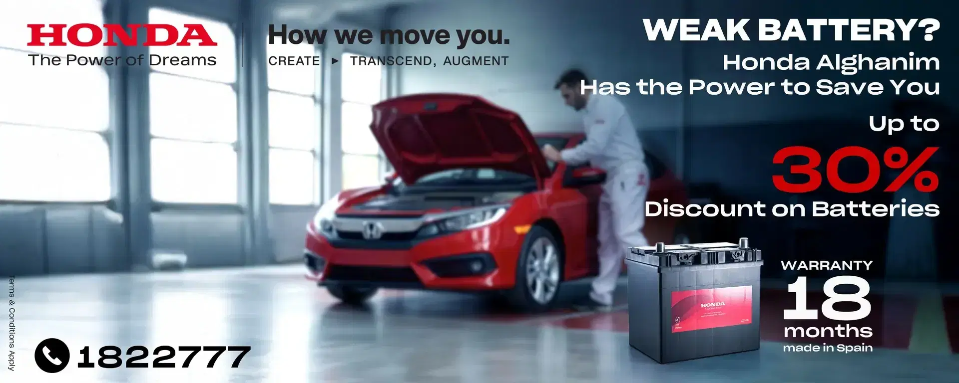 Honda Battery Offers