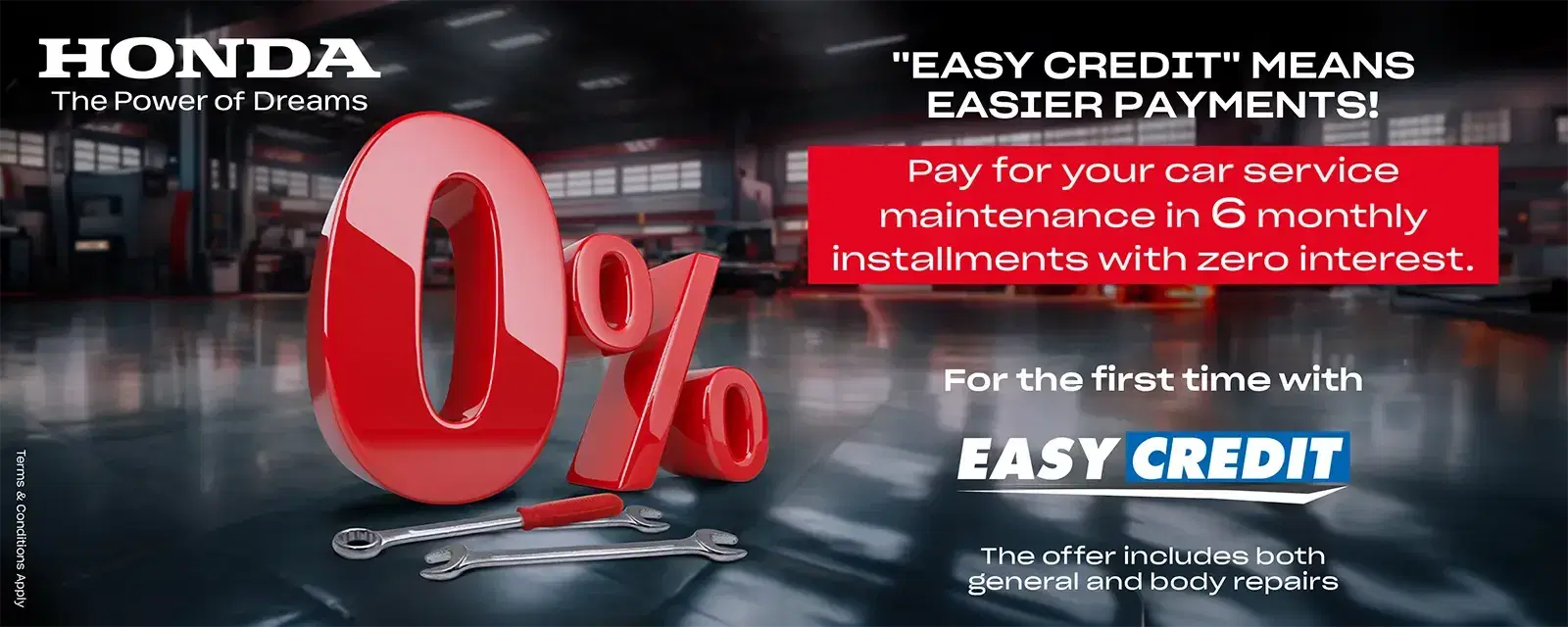 Honda first time offer