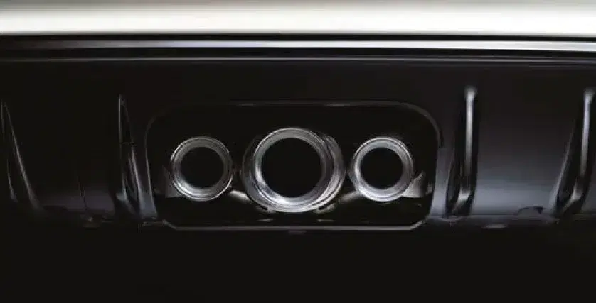 Honda Civic Type R Exhaust Outlets