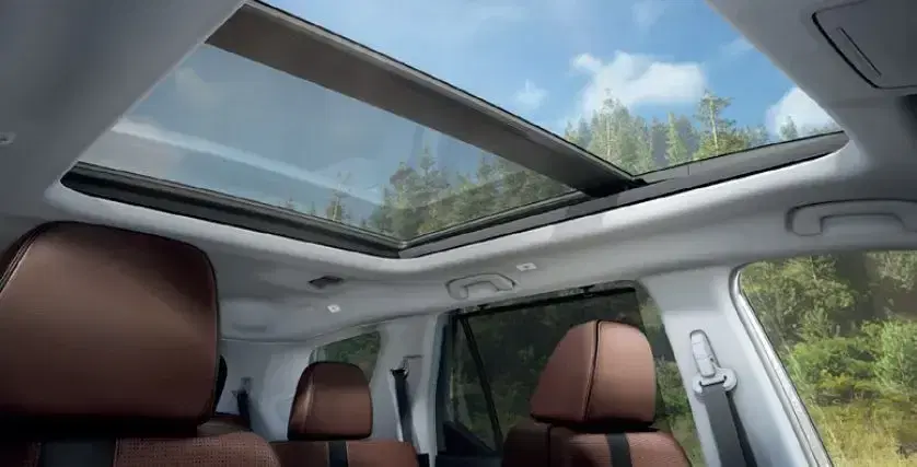 Panoramic sunroof