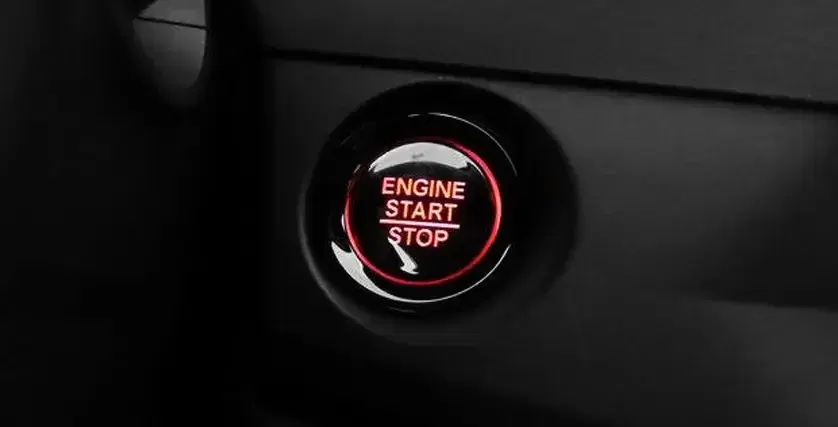 Honda Accord HEV Push Start Button