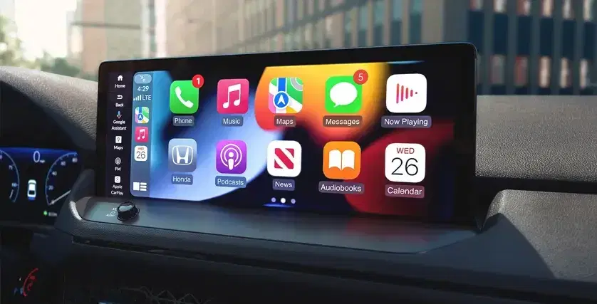 Wireless Apple CarPlay and Wired Android Auto